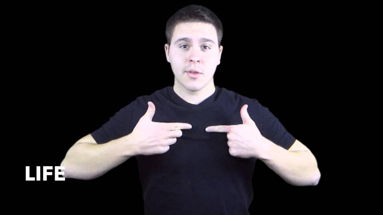 Learn How to Sign the Word Life - YouTube