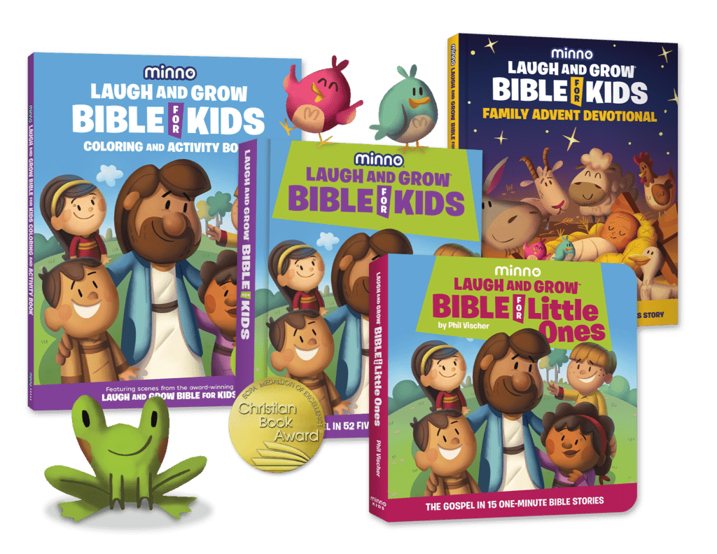 Find all Laugh and Grow Bible Products on the Minno Store
