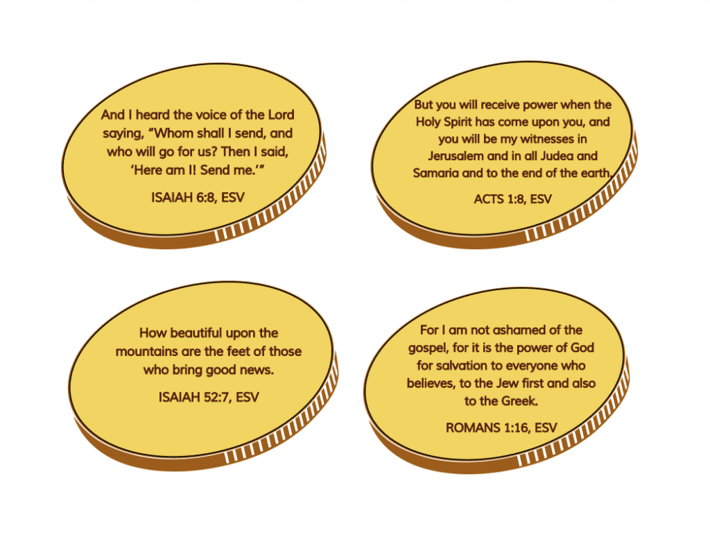 St Patricks Day Scavenger Hunt Verse Coins - Minno Kids