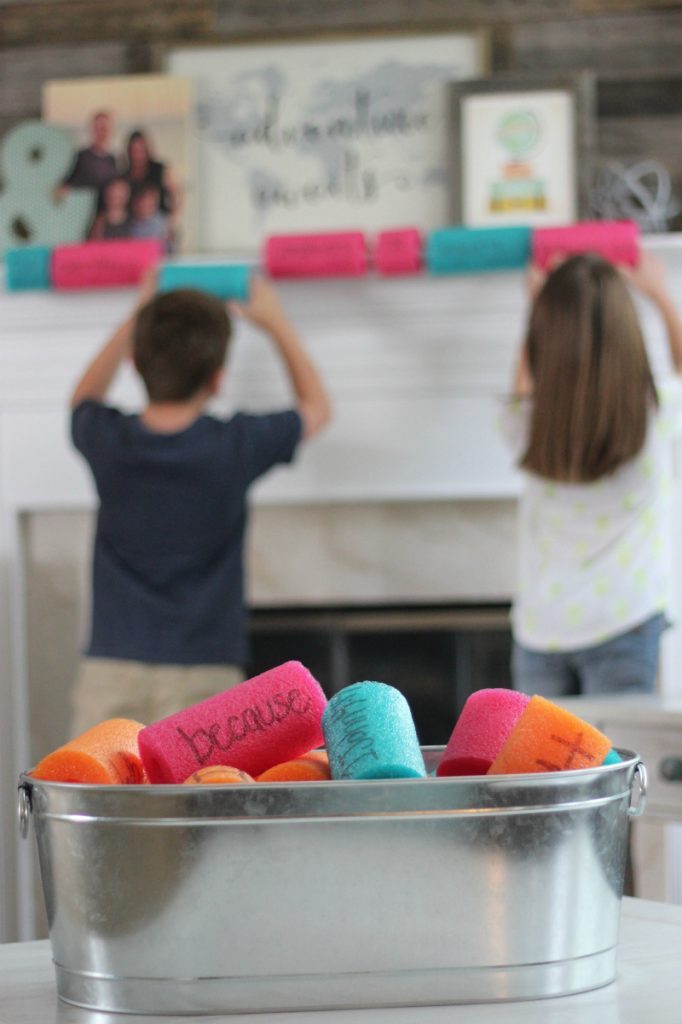 - Minno Kids Pool Noodle Bible Memory Verse Activity