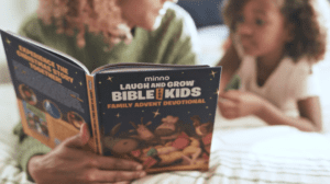 Laugh and Grow Bible Advent Book Mom and Daughter - Minno Kids - Minno Kids