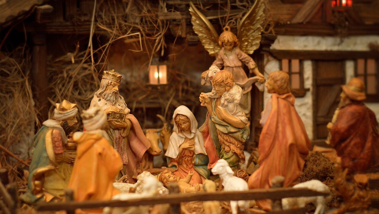 Nativity scene - Manger