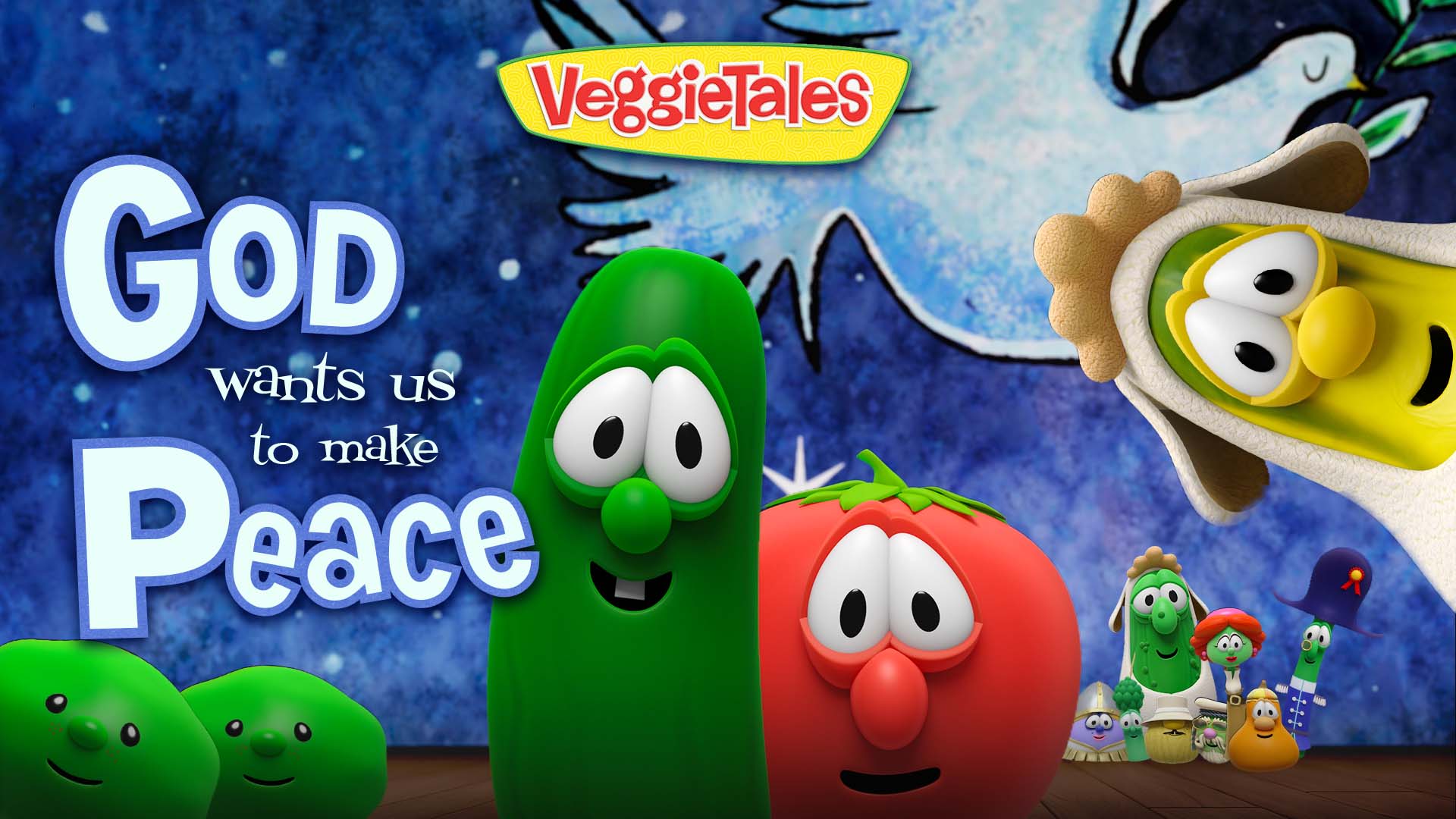 NewVeggieTales_GodWantsUsToMakePeace - Minno Kids