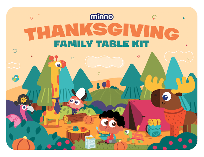 Minno Thanksgiving Table Kit - Minno Kids