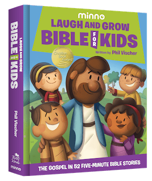 Laugh and Grow Bible for Kids: The Gospel in 52 Five-Minute Bible Stories - Family Bible