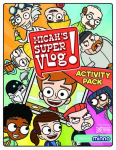 Micah’s Super Vlog Jumbo Activity Pack – Minno Kids